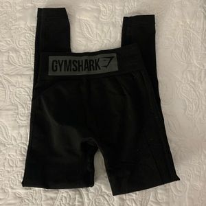 Black seamless gymshark leggings. Size small. Like new